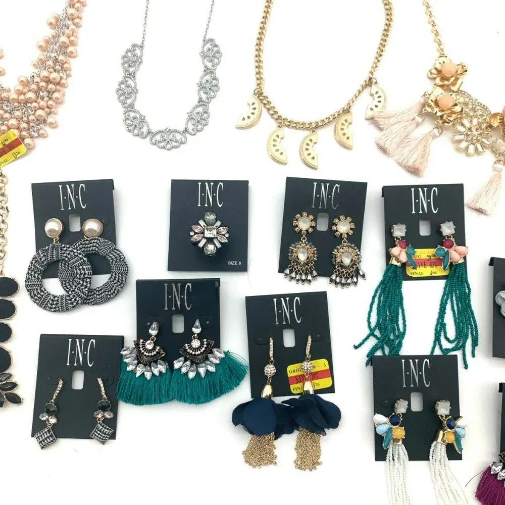 20 Pc Jewelry INC Thalia Sodi Necklaces, Earrings, - Picture 3 of 8